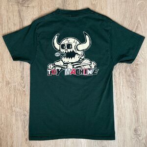 Independent Toy Machine Horned Monster Graphic T-Shirt Green Sizes Skate Collab